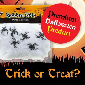 Jumbo Spiders Web with Spiders, Spiders Web, Halloween Decorations