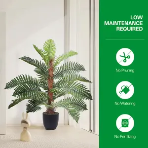 Artificial Plant Phoenix Fern Tree in Pot for Decoration Living Room