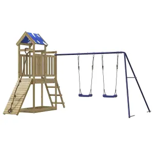 Berkfield Outdoor Playset Impregnated Wood Pine