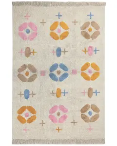 Cotton Area Rug 160 x 230 cm Multicolour DARAN