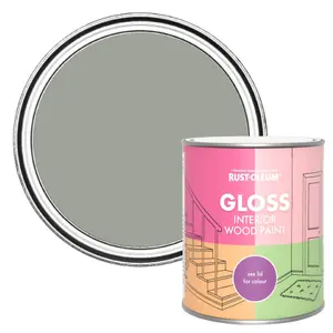 Rust-Oleum Tea Leaf Gloss Interior Wood Paint 750ml