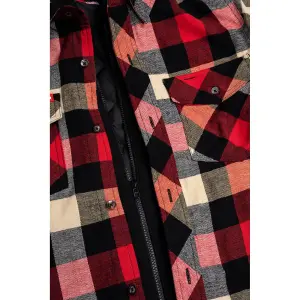 Hard Yakka - Quilted Flannel Shacket - Red - Jacket