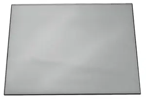 Durable Clear Overlay Non-Slip Desk Mat Notes Protector Pad - 65x52 cm - Grey