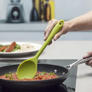 Zeal Silicone Cooking Spoon 28cm, Lime