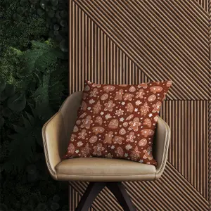 Gingerbread Cookies Outdoor Cushion 60cm x 60cm