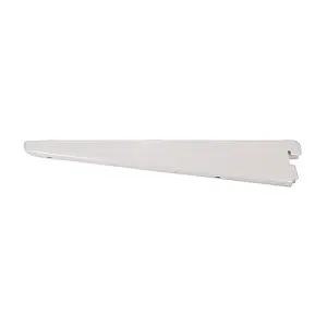 Timco - Twin Slot Shelf Bracket - White (Size 270mm - 1 Each)