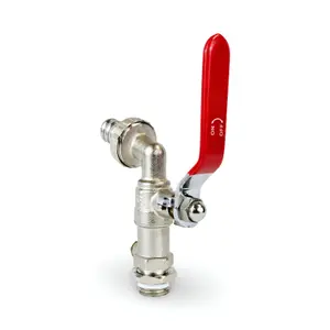 Warmer System Lever Handle 1/2 inch Outside Garden Tap with Check Valve