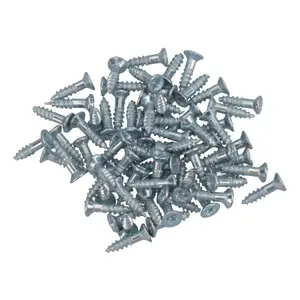 3mm x 12mm PZ1 Drive Countersunk Wood Chipboard Screws Fasteners 68pc