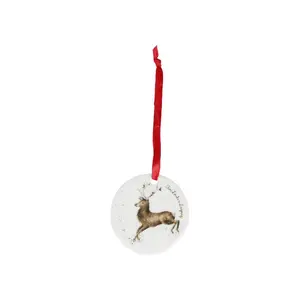 Wrendale Designs 12 Christmas Decorations (Set of 12)