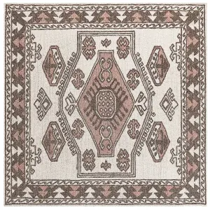 Wool Area Rug 200 x 200 cm Multicolour TOMARZA