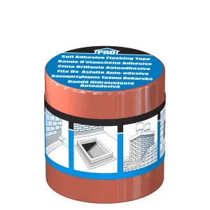 Roof pro Butyl Terracotta Tape (L)10m (W)150mm