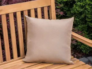 Set of 2 Outdoor Cushions PALAIROS Sand Beige