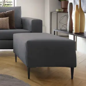 Capri Reversible Corner Sofa in Dark grey