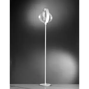 Luminosa Serena Designer Floor Lamp, White