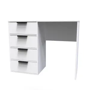 Madrid 4 Drawer Vanity in White Matt (Ready Assembled)