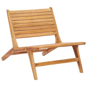 Berkfield Garden Chair Solid Teak Wood