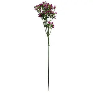 Pack of 6 x 55cm Gypsophila Pink Stem