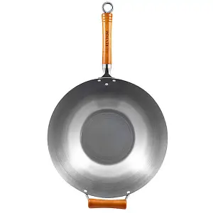 Ken Hom Excellence 36cm Carbon Steel Wok