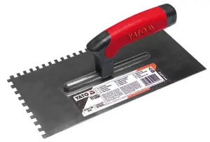 Yato tiling trowel 10x10 mm teeth