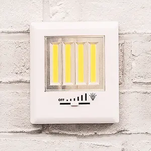 Wireless COB LED Light Switch with Dimmer Battery Operated