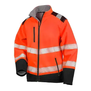 SAFE-GUARD by Result Mens Ripstop Safety Soft Shell Jacket