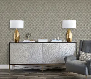 Lustre Collection Geo Arch Wallpaper Roll