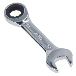 15mm Stubby Ratchet Combination Spanner Metric Wrench 72 Teeth SPN08