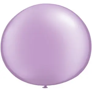 Qualatex 5 Inch Plain Latex Party Balloons (Pack Of 100) (48 Colours) Pearl Lavender (One Size)