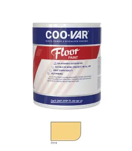 CooVar Floor Paint - Stone - 5 Litre