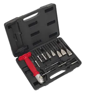 Sealey Interchangeable Punch & Chisel Set 13pc AK9215