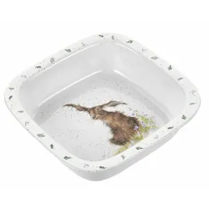 Wrendale Designs Hare Square Dish