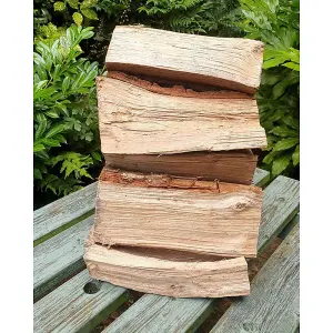 Fire Guru Kiln Dried Birch Firewood Logs 6 Barrow Bags