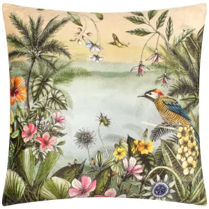 Wylder Leilani Riverine Printed Chenille Polyester Filled Cushion