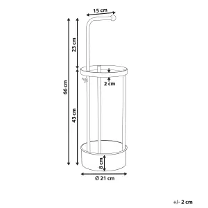 Metal Umbrella Stand Black MONNAIE