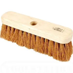 Silverline Broom Soft Coco - 250mm (10")