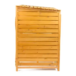 KCT Wooden Wheelie Bin Store Outdoor Storage - Triple ( 3 x 240L)