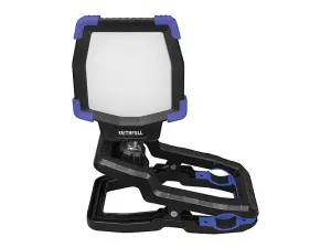 Faithfull Power Plus 30W Rechargeable Clip Light with USB Charging