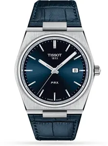 Tissot T-Classic PRX 40mm Mens Watch Blue T1374101604100 40mm - Tissot Watches