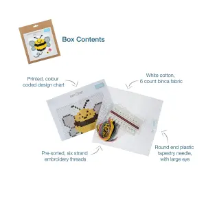 XSTITCH BEE - Counted Cross Stitch Kit: Bee - Trimits