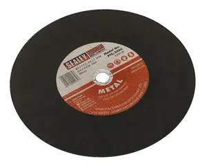 Sealey General-Purpose Flat Cutting Disc 355 x 3mm 25.4mm Bore PTC/355C