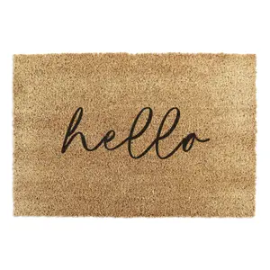 Hello Large Doormat (90 x 60cm)