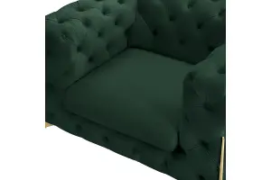 Jaguar Armchair Chesterfield Design Velvet