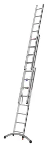 Hymer AluPro Black Line 'Smart Base' Combination Ladder - 3x8 Rung (5.21m)