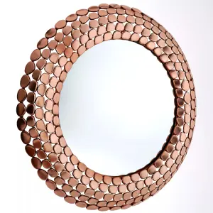 Interiors by Premier Templar Pebble Design Wall Mirror