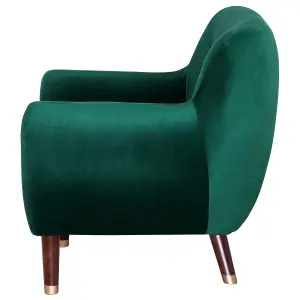 Armchair BODO Velvet Emerald Green