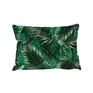 Tropical palm leaves, jungle leaves (Outdoor Cushion) / 45cm x 30cm