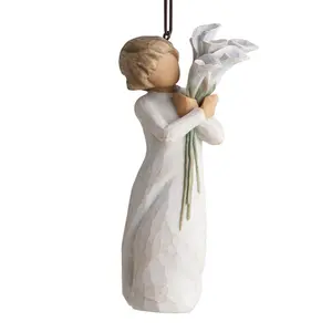 Beautiful Wishes Ornament Hanging Figurine