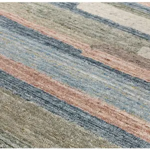 Melrose Vista Soft Hand Tufted Multicoloured Medium Area Rug 120/170cm