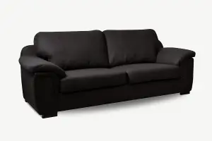 Furniture Stop - Rotary 3 Seater Leather Sofa