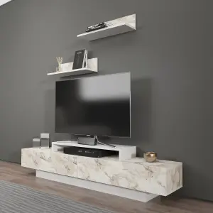 Decorotika Lusi TV Stand TV Unit for TVs up to 80 inch